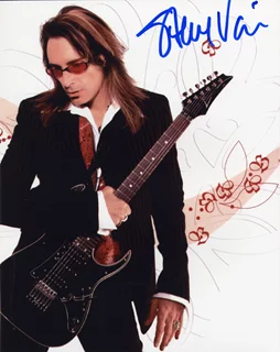 Steve Vai autograph