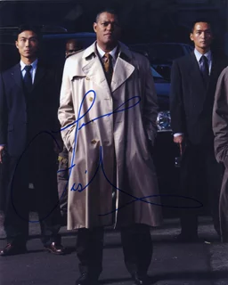 Laurence Fishburne autograph
