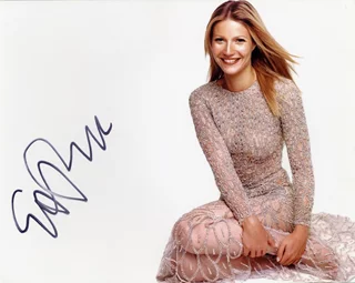 Gwyneth Paltrow autograph