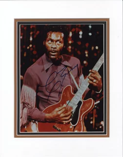 Chuck Berry autograph