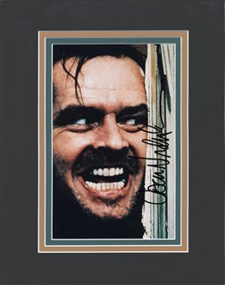 Jack Nicholson autograph