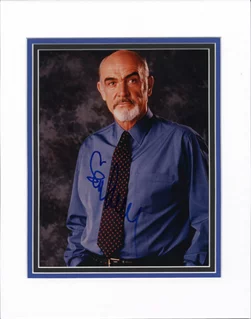 Sean Connery autograph