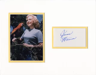 June Haver autograph