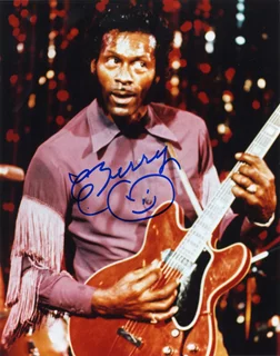 Chuck Berry autograph