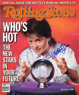 Michael J. Fox autograph