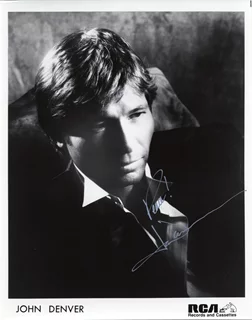 John Denver autograph