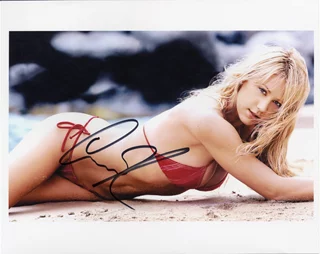 Anna Kournikova autograph