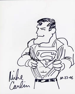 Mike Carlin autograph