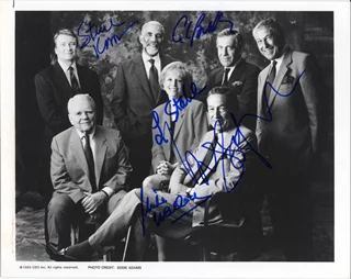 60 Minutes autograph