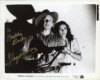 Lloyd Nolan autograph