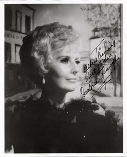 Barbara Stanwyck autograph