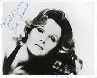 Lee Remick autograph