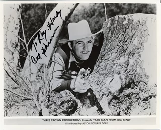 Cal Shrum autograph