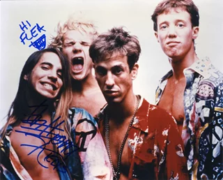 Red Hot Chili Pepers autograph