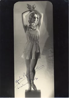 Maria Ruanova autograph