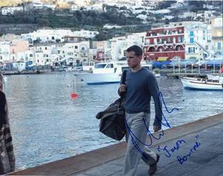 Matt Damon autograph