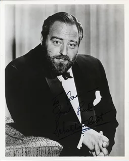 Sebastian Cabot autograph