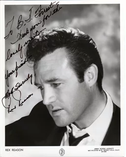 Rex Reason autograph