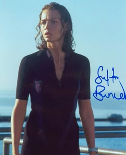 Saffron Burrows autograph