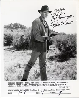 Royal Dano autograph