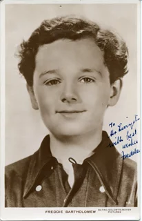 Freddie Bartholomew autograph
