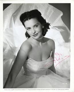 Cyd Charisse autograph
