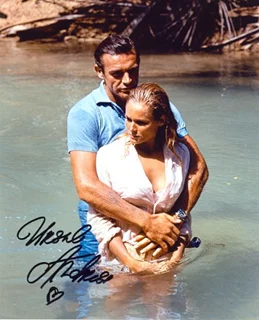 Ursula Andress autograph