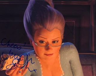 Jennifer Saunders autograph