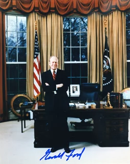 Gerald Ford autograph