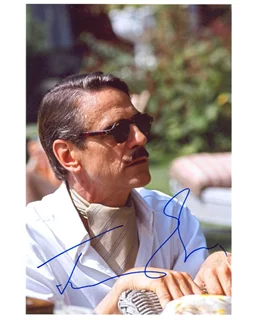 Jeremy Irons autograph
