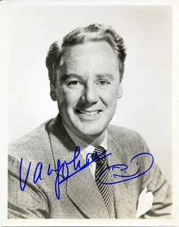 Van Johnson autograph