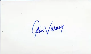 Jim Varney autograph