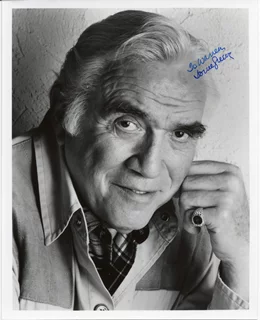 Lorne Greene autograph