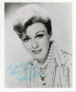 Eve Arden autograph