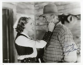 Sally Blane autograph
