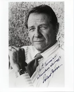 Richard Crenna autograph