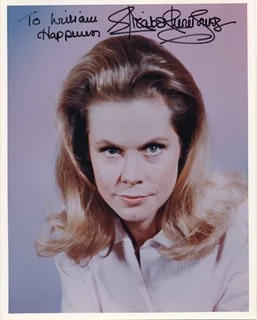 Elizabeth Montgomery autograph