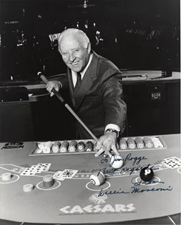 Willie Mosconi autograph