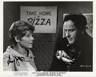 Anne Jackson & Eli Wallach autograph