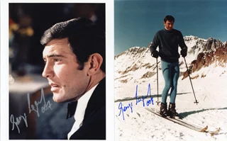 George Lazenby autograph