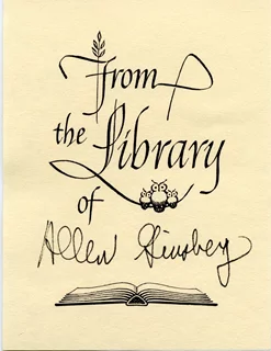 Allen Ginsberg autograph