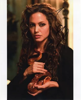 Angelina Jolie autograph
