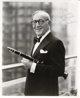 Benny Goodman autograph