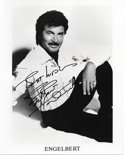 Englebert Humperdinck autograph