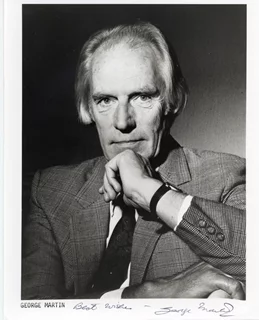 George Martin autograph