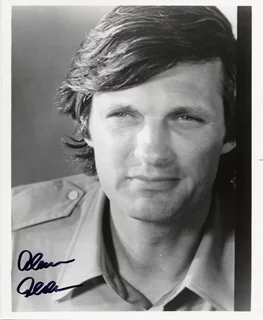 Alan Alda autograph