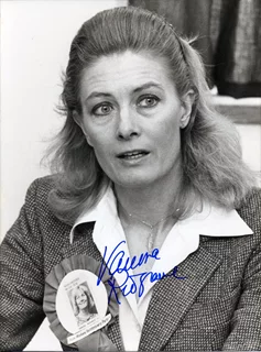 Vanessa Redgrave autograph