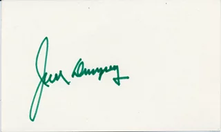 Jack Dempsey autograph