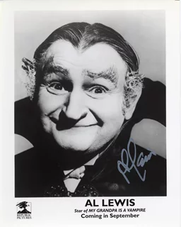 Al Lewis autograph