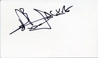 Jackie Chan autograph